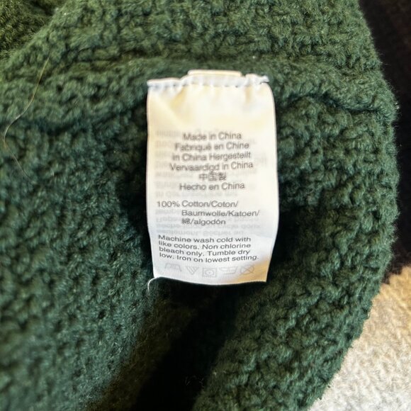 J. Crew Green Shawl Cardigan XXL (EUC) - Picture 6 of 6